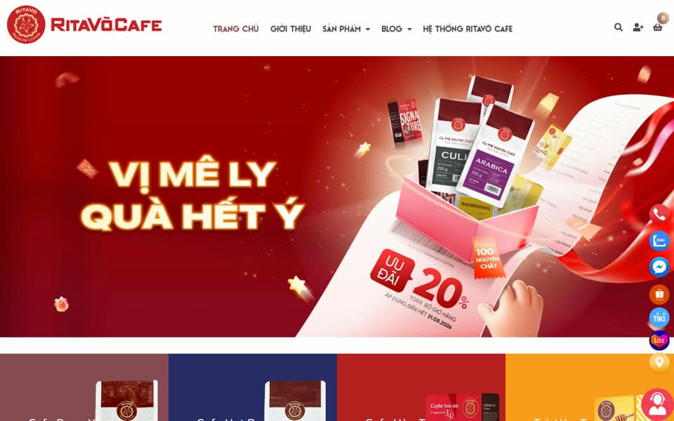 Cafe (Ritavo) — live website