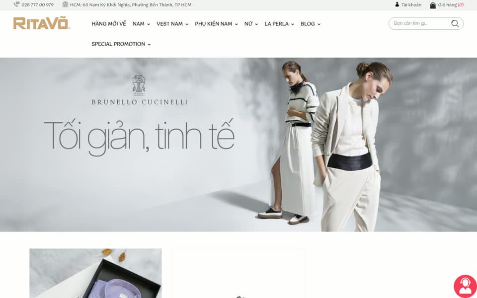 Fashion (Ritavo) — live website