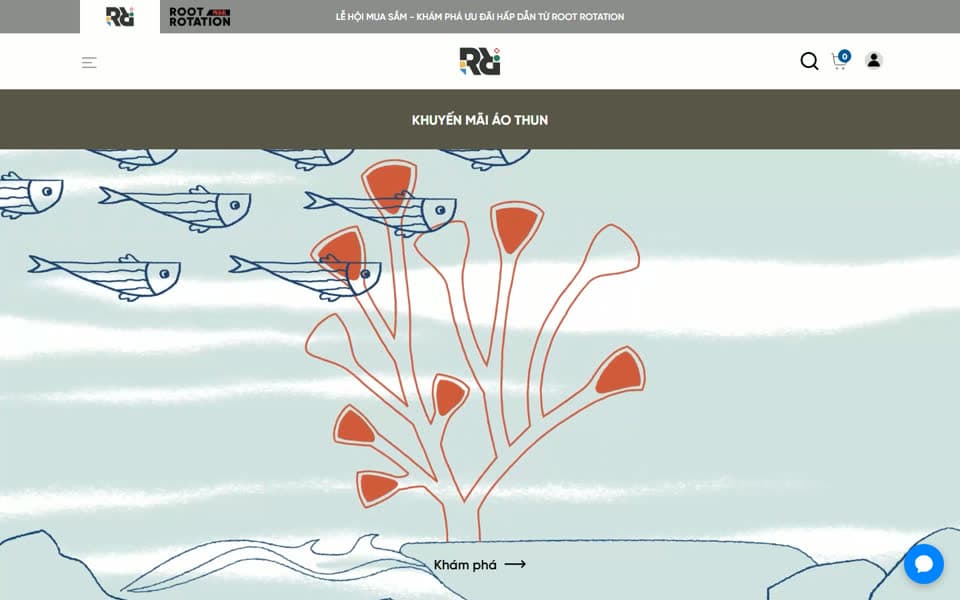 Root Rotation — live website